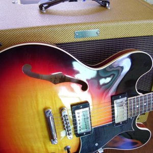 '02 H535 Sunsetburst & li'l dawg dexluxe