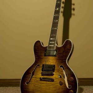 Custom 555 (Mahogany neck/ Rosewood fretboard) front