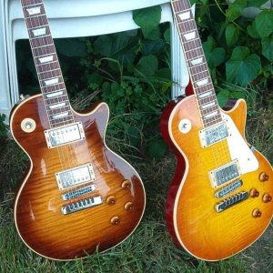 Just a couple of Heritage solidbody guitars