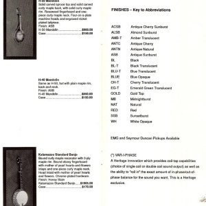 Jan '92 Price List, pp. 13-14