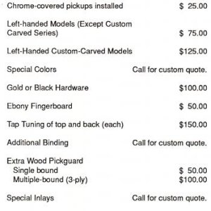 Jan '92 Price List, pp. 15-16