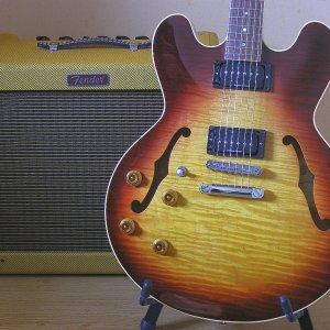'96 H535 Sunset Burst Duncan P-Rails