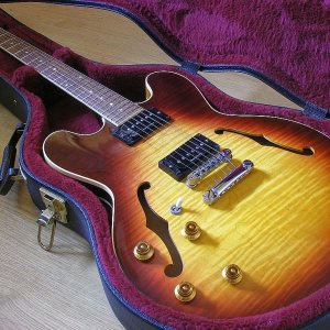 '96 H535 Sunset Burst Duncan P-Rails