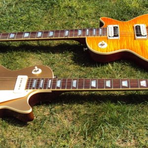 '08 H150CM w/SD PGs & '09 H150CM Goldtop w/Lolla