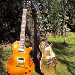 '08 H150CM w/SD PGs & '09 H150CM Goldtop w/Lolla
