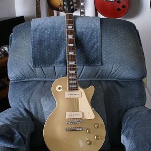 H150 Goldtop w/ p90s