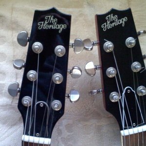 Headstocks..  1989 & 2000