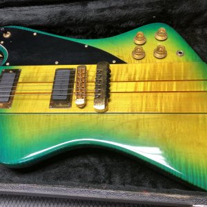 H-357 Trans Green Sunburst