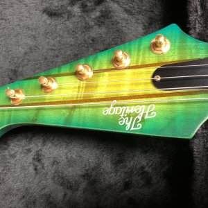 H-357 Trans Green Sunburst