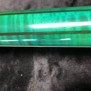 H-357 Trans Green Sunburst