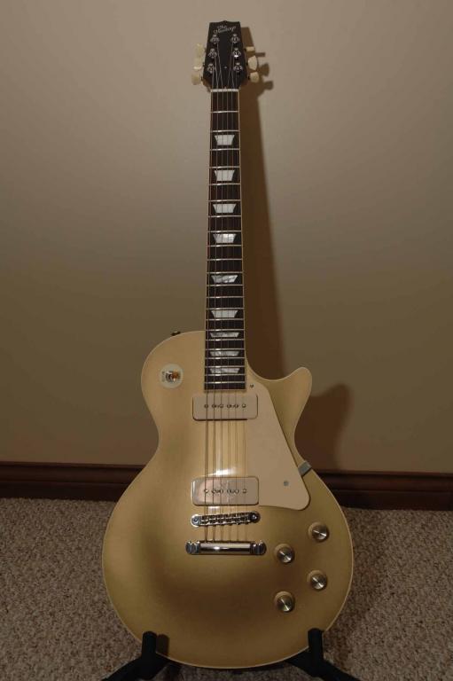 150 Goldtop Lollar P-90s