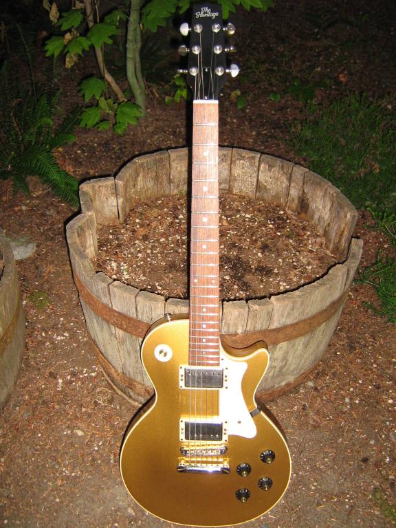 '92 H150P Gold Updated with pickup covers & black kn