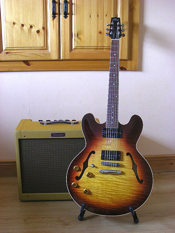 '96 H535 Sunset Burst Duncan P-Rails