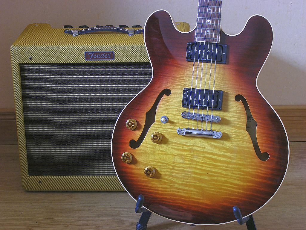 '96 H535 Sunset Burst Duncan P-Rails