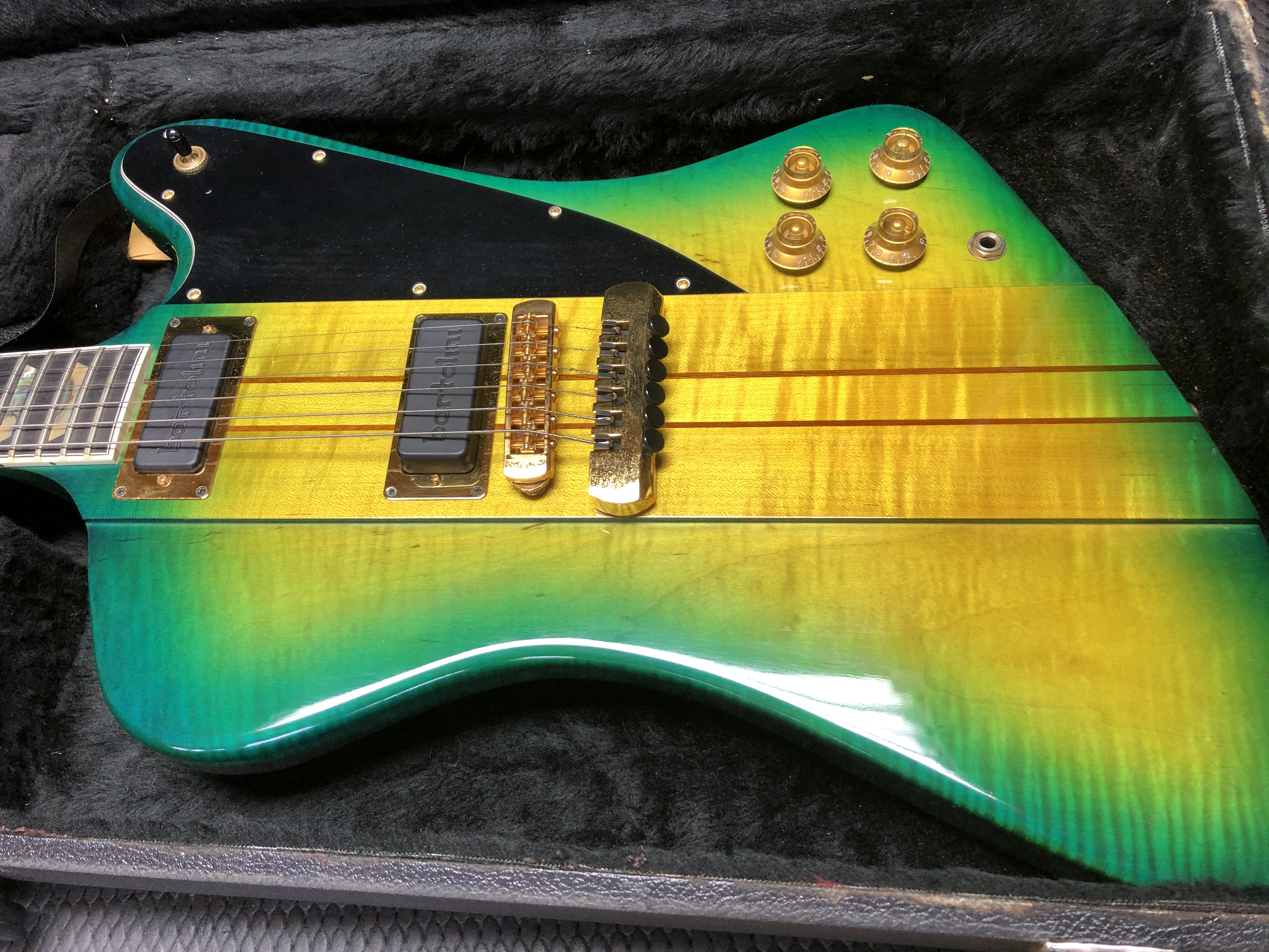 H-357 Trans Green Sunburst