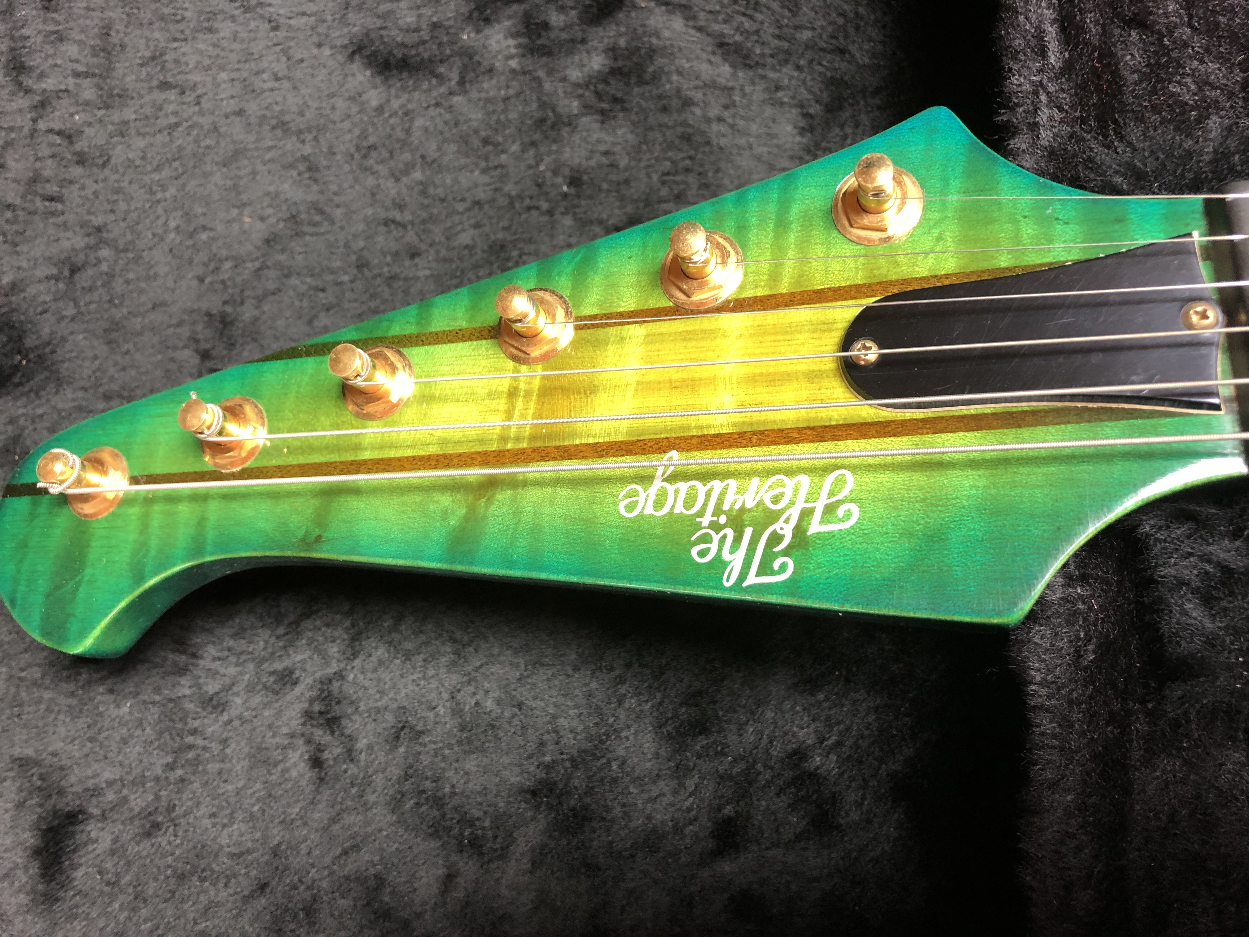 H-357 Trans Green Sunburst