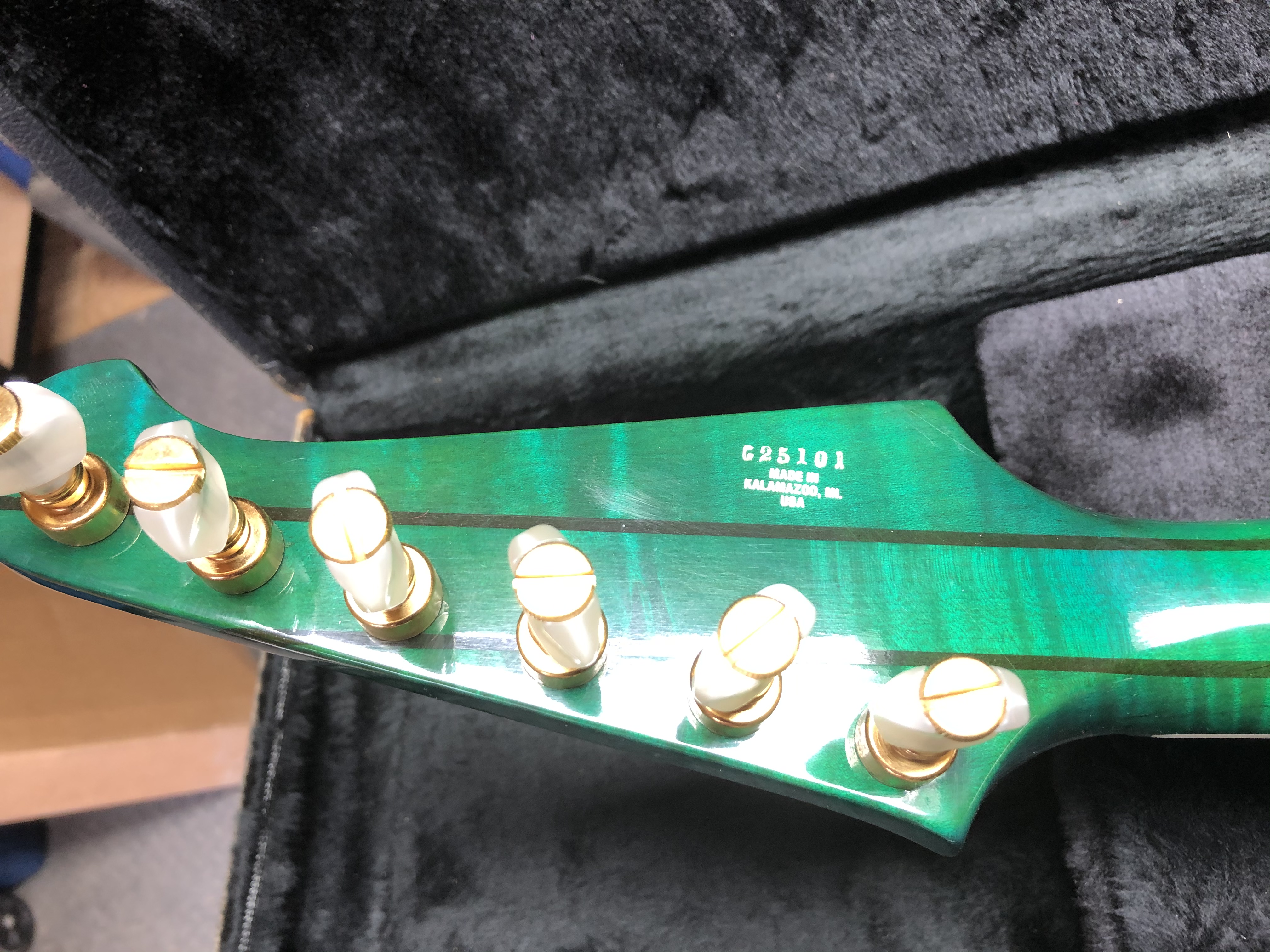 H-357 Trans Green Sunburst