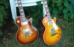 Just a couple of Heritage solidbody guitars