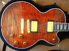 '08 Millennium H155 Custom - Burnt Amber w/ HRW Pickups