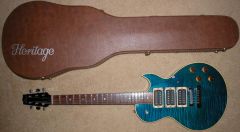 '91 H140CM - Transparent Blue Triple Humbucker