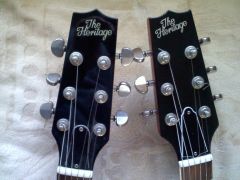 Headstocks..  1989 & 2000